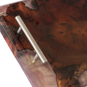 Charcuterie Serving Board, Wood and Resin - Image 4