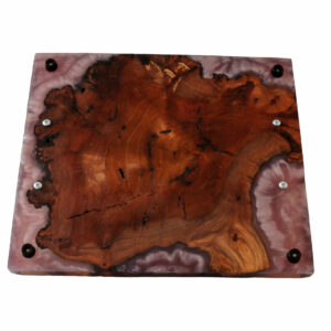 Charcuterie Serving Board, Wood and Resin - Image 5