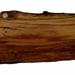 Live-Edge Oak Wood Board, Resin Ocean - Image 3