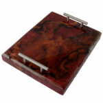 Charcuterie Serving Board Wood and Resin