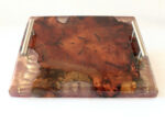 Charcuterie Serving Board, Wood and Resin - Image 3