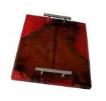 Charcuterie Serving Board, Wood and Resin - Image 3