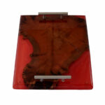 Charcuterie Serving Board, Wood and Resin