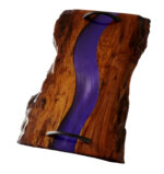 Live-Edge Wood Serving Board, River Resin