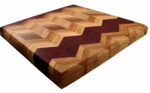 Cutting Board Chevron Style Square - Image 3